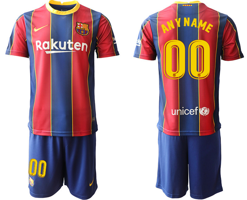 2020 21 Barcelona Customized Home Soccer Jersey
