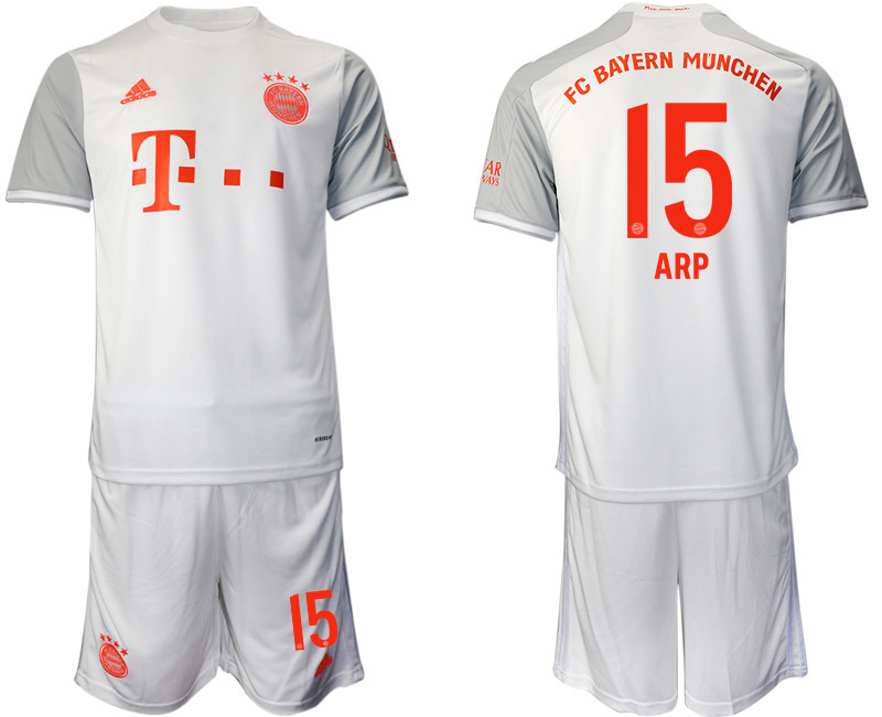 2020 21 Bayern Munich 15 ARP Away Soccer Jersey