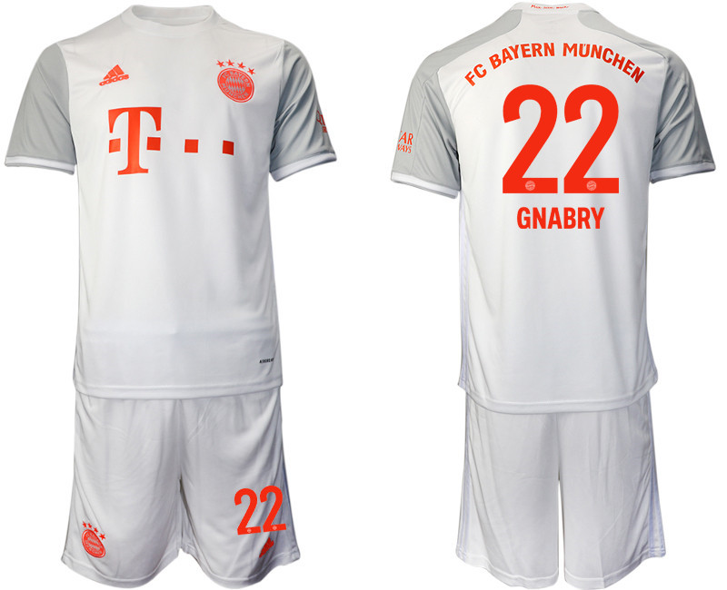 2020 21 Bayern Munich 22 GNABRY Away Soccer Jersey