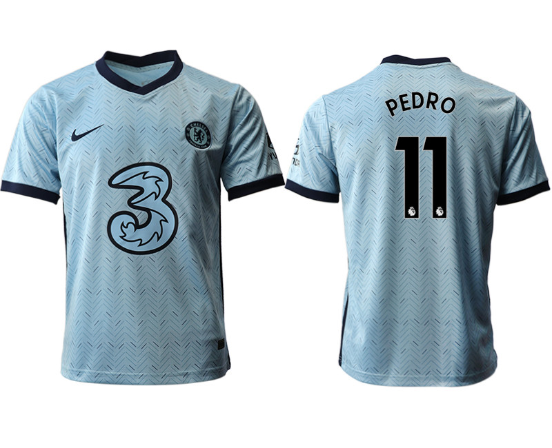 2020 21 Chelsea 11 PEDRO Away Thailand Soccer Jersey