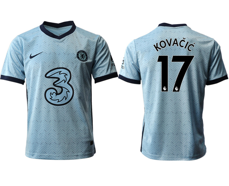 2020 21 Chelsea 17 KOVACIC Away Thailand Soccer Jersey