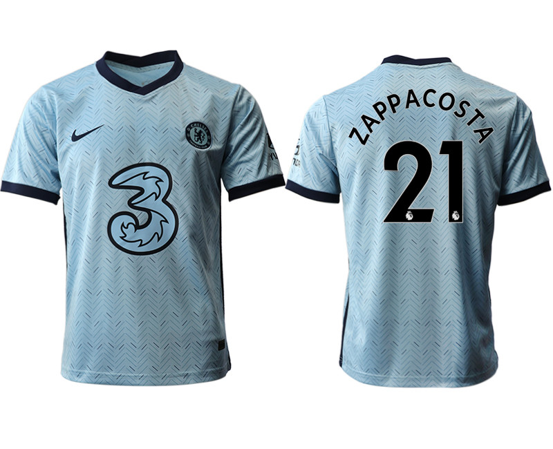 2020 21 Chelsea 21 ZAPPACOSTA Away Thailand Soccer Jersey