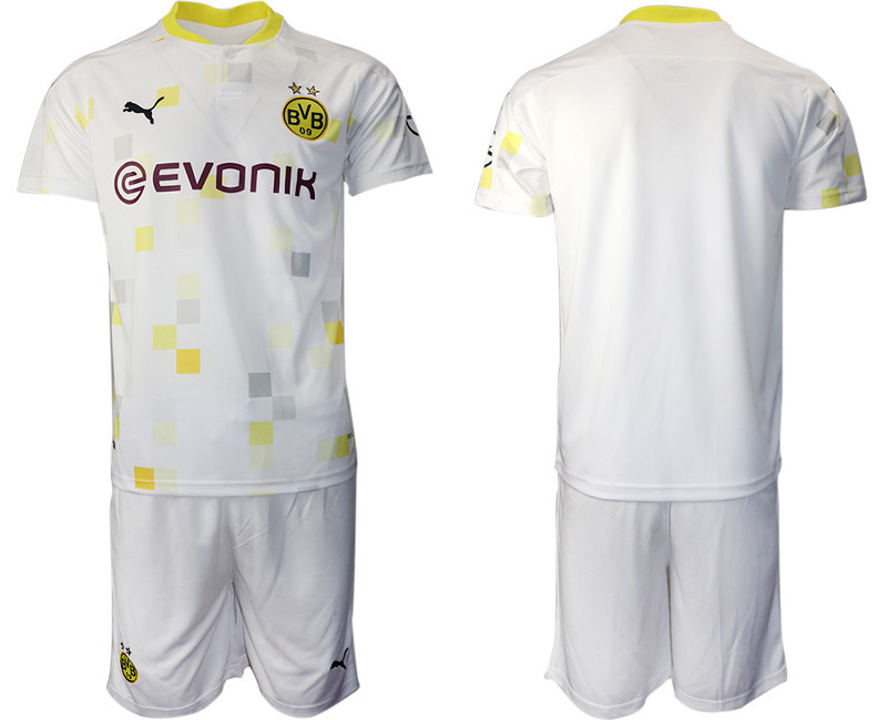 2020 21 Dortmund Third Away Soccer Jersey