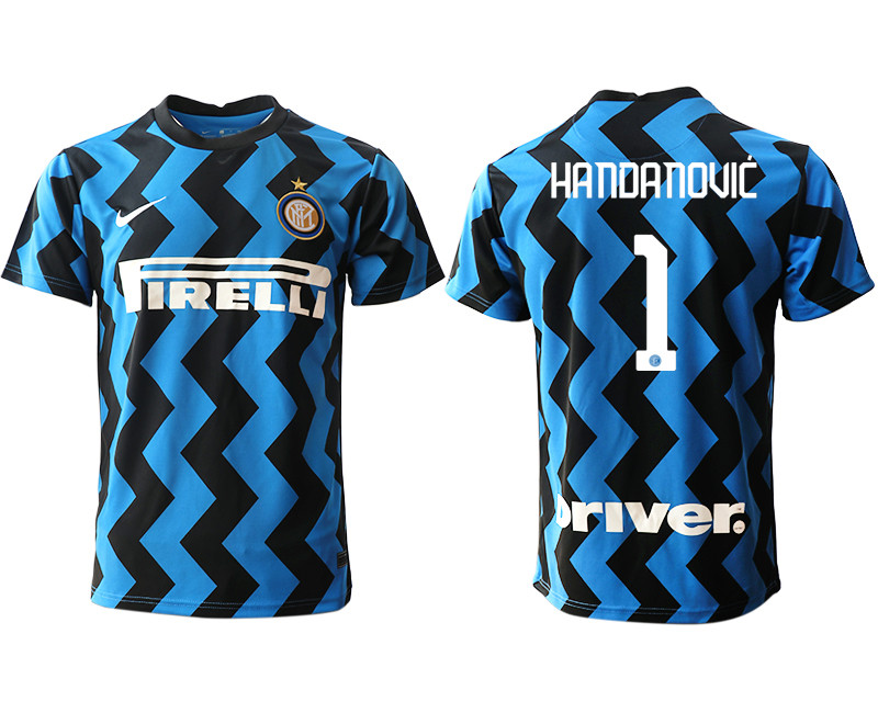 2020 21 Inter Milan 1 HANDANOUIC Home Thailand Soccer Jersey