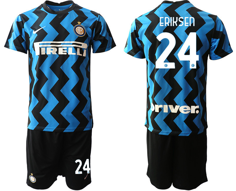 2020 21 Inter Milan 24 ERIKSEN Home Soccer Jersey