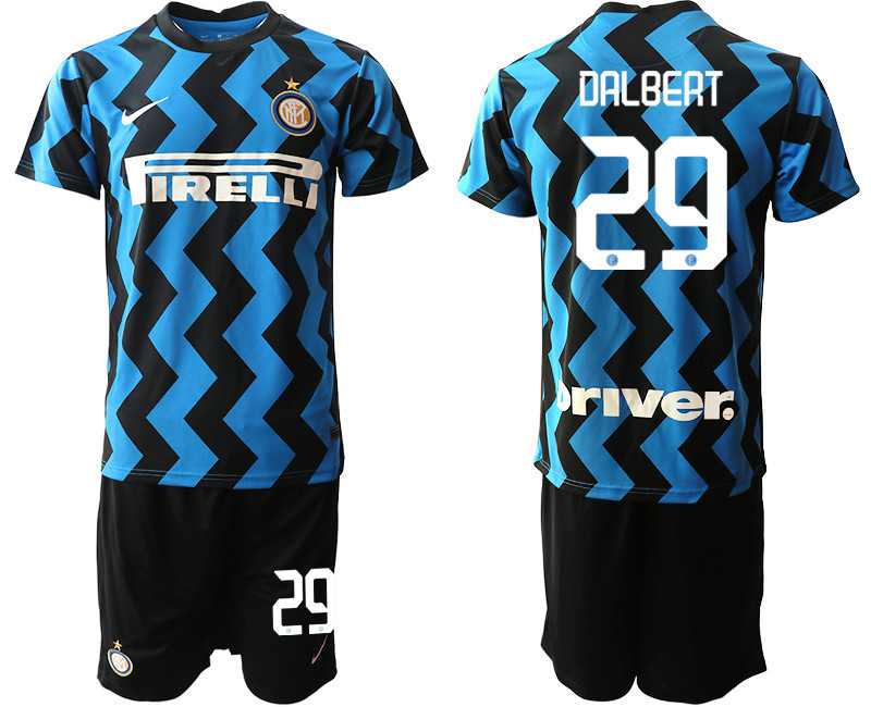 2020 21 Inter Milan 29 DALBERT Home Soccer Jersey