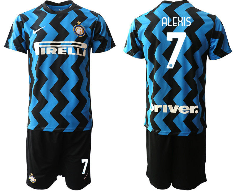 2020 21 Inter Milan 7 ALEXIS Home Soccer Jersey