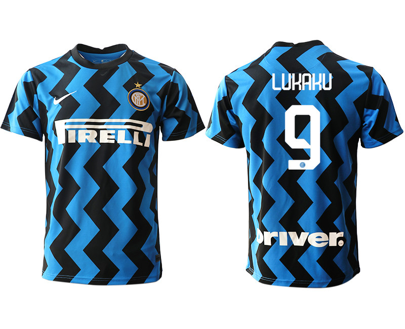 2020 21 Inter Milan 9 LUKAKU Home Thailand Soccer Jersey