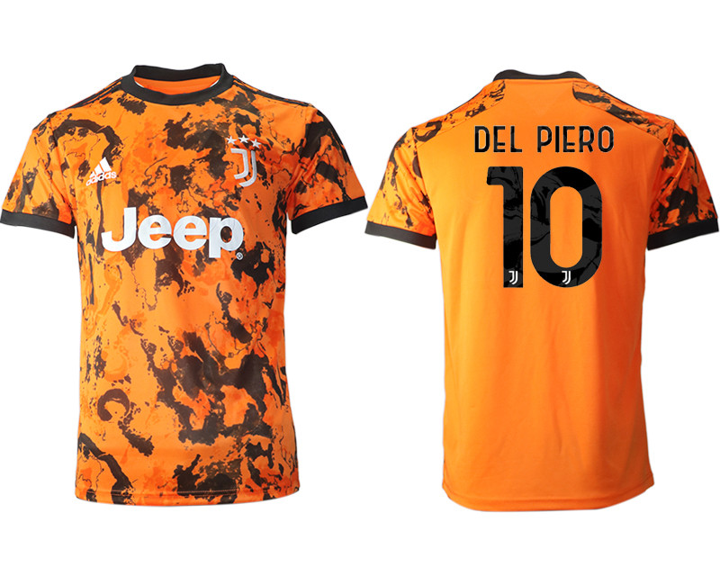 2020 21 Juventus 10 DEL PIERO Third Thailand Soccer Jersey