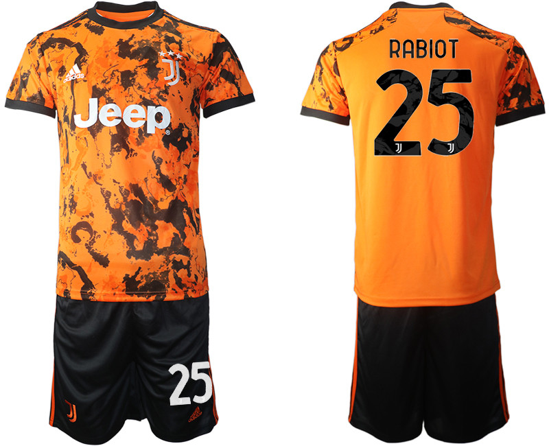 2020 21 Juventus 25 RABIOT Third Away Soccer Jersey