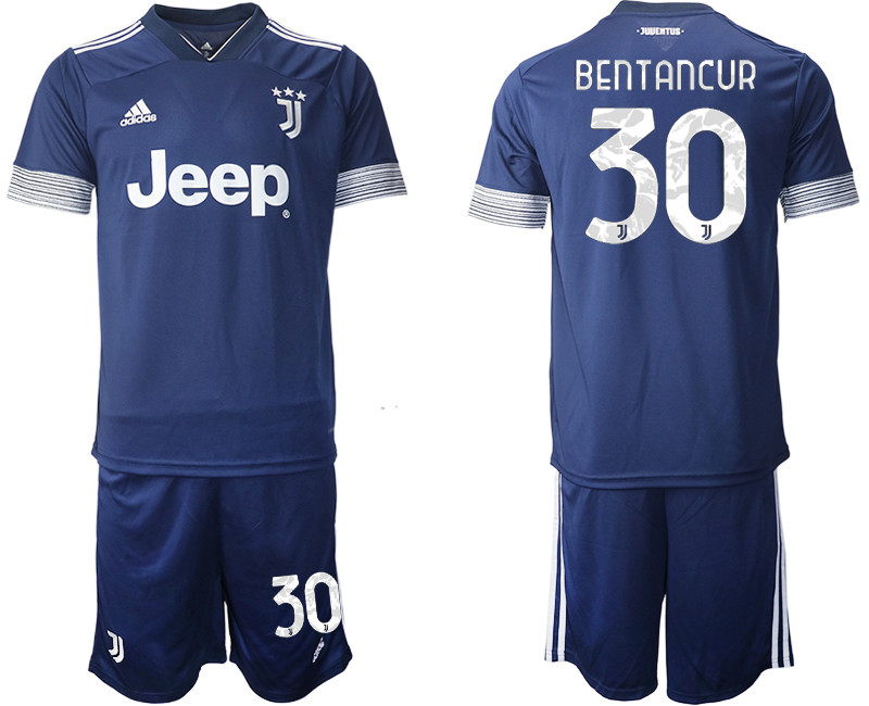 2020 21 Juventus 30 BENTANCUR Away Soccer Jersey