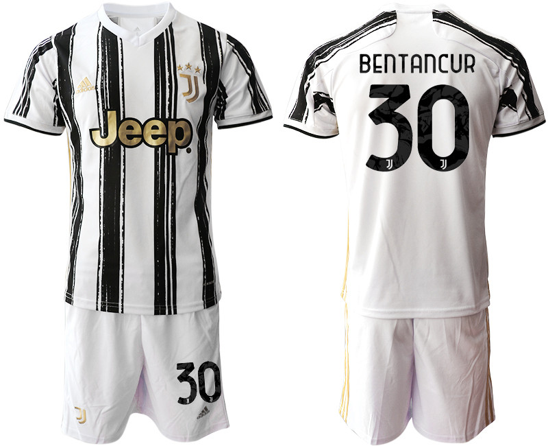 2020 21 Juventus 30 BENTANCUR Home Soccer Jersey