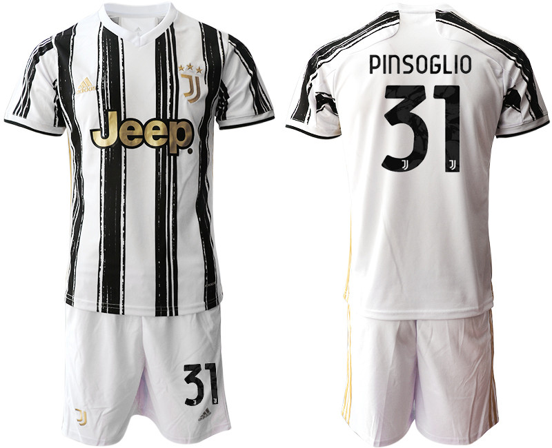 2020 21 Juventus 31 PINSOGLIO Home Soccer Jersey
