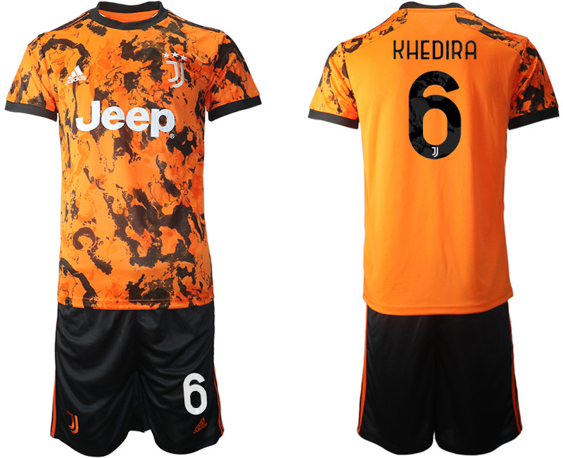 2020 21 Juventus 6 KHEDIRA Third Away Soccer Jersey