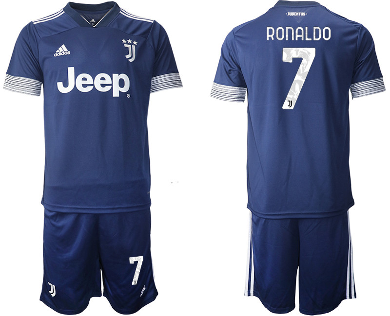 2020 21 Juventus 7 RONALDO Away Soccer Jersey