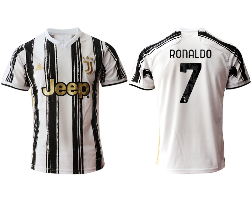 2020 21 Juventus 7 RONALDO Home Thailand Soccer Jersey