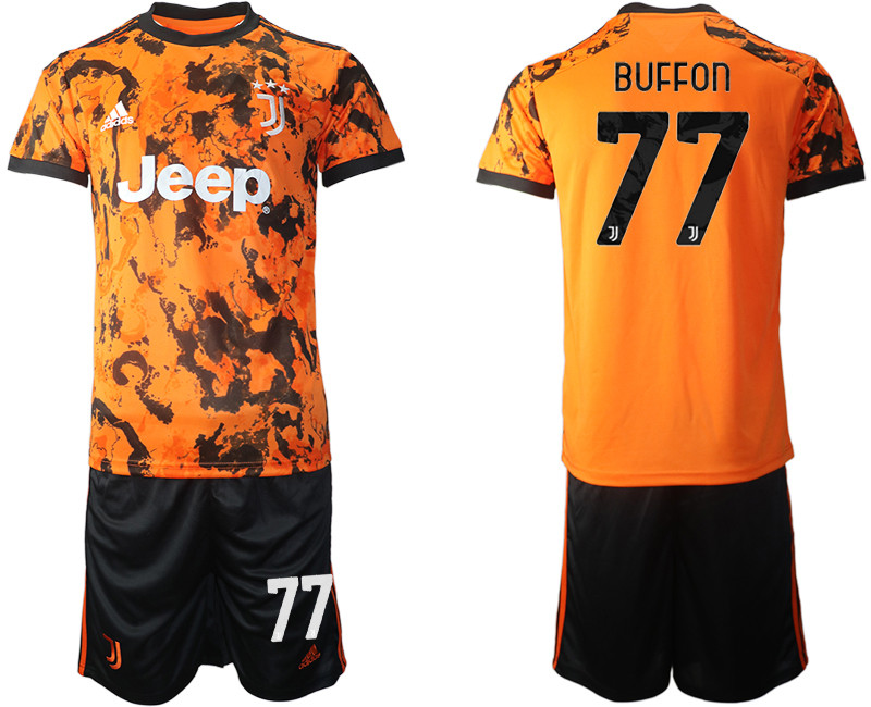 2020 21 Juventus 77 BUFFON Third Away Soccer Jersey