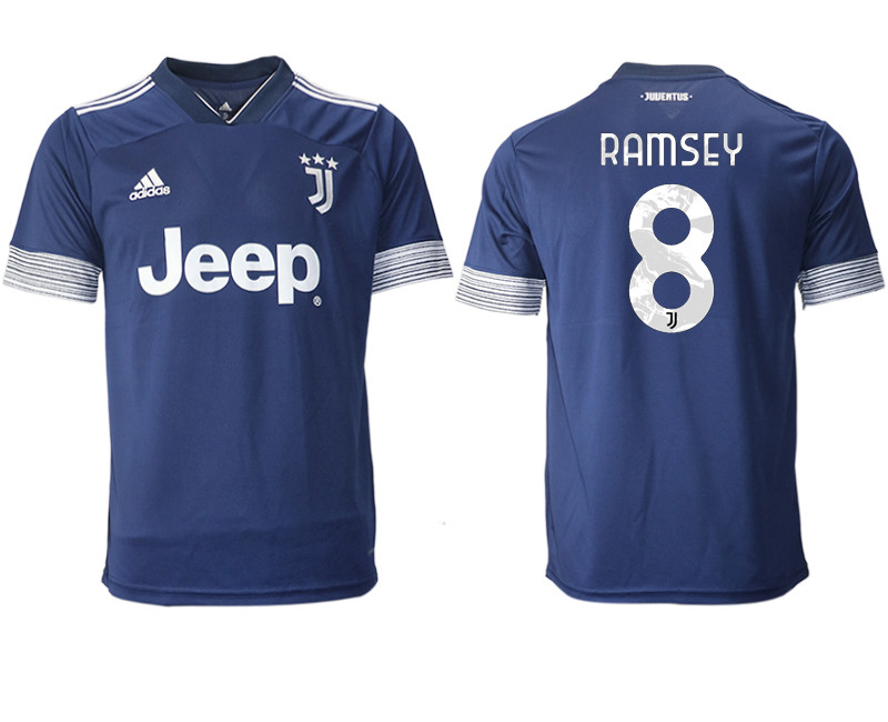 2020 21 Juventus 8 RAMSEY Away Thailand Soccer Jersey