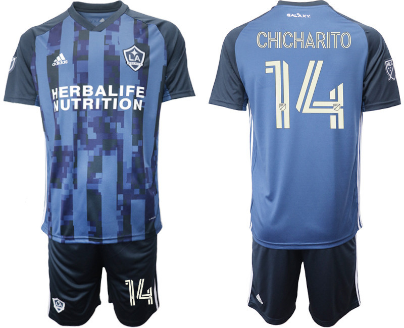 2020 21 Los Angeles Galaxy 14 CHICHARITO Away Soccer Jersey