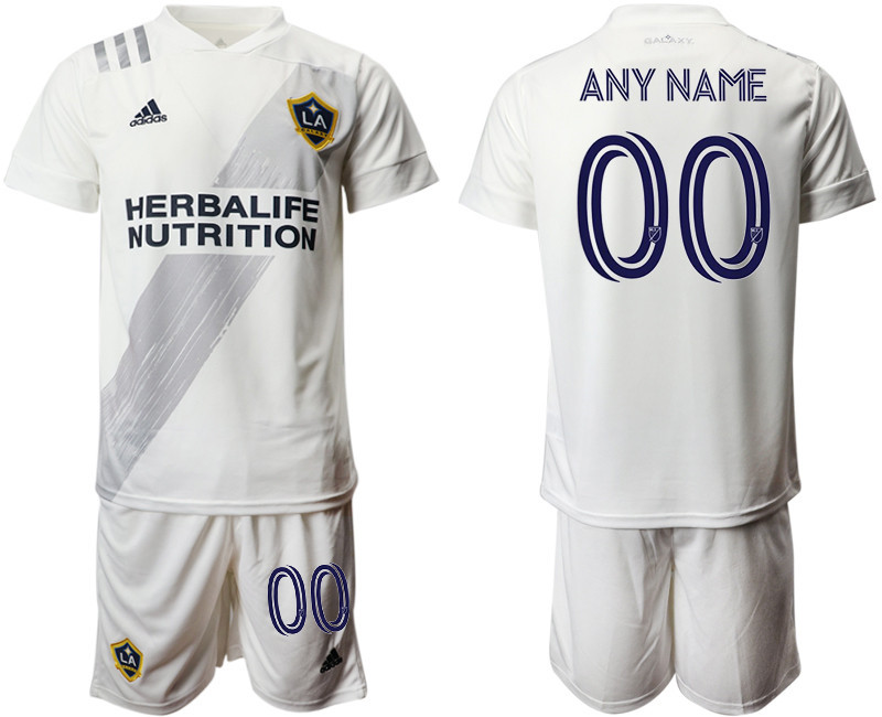 2020 21 Los Angeles Galaxy Customized Home Soccer Jersey