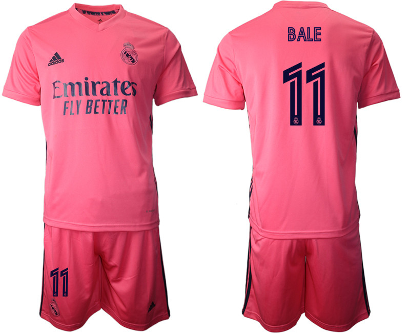 2020 21 Real Madrid 11 BALE Away Soccer Jersey