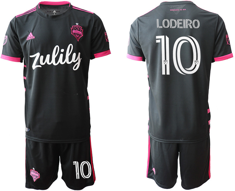 2020 21 Seattle Sounders 10 LODEIRO Away Soccer Jersey