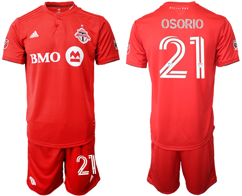 2020 21 Toronto FC 21 OSORIO Home Soccer Jersey