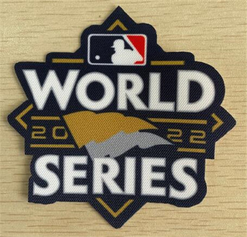 2022 MLB Baseball World Series Patch