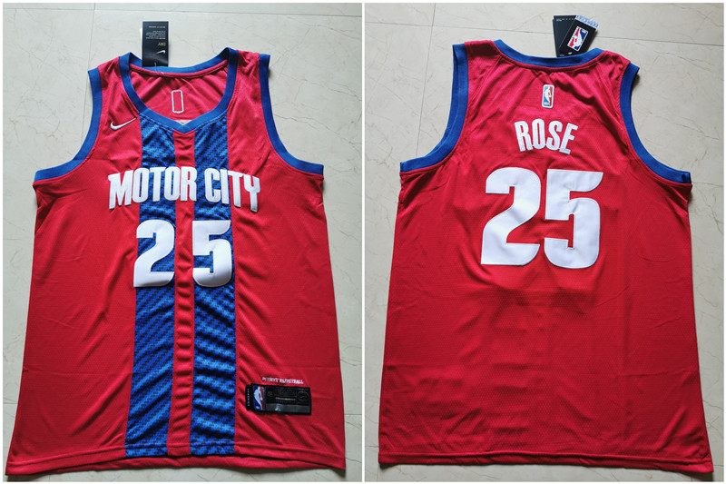 76ers 25 Ben Simmons Red 2019 20 City Edition Nike Swingman Jersey