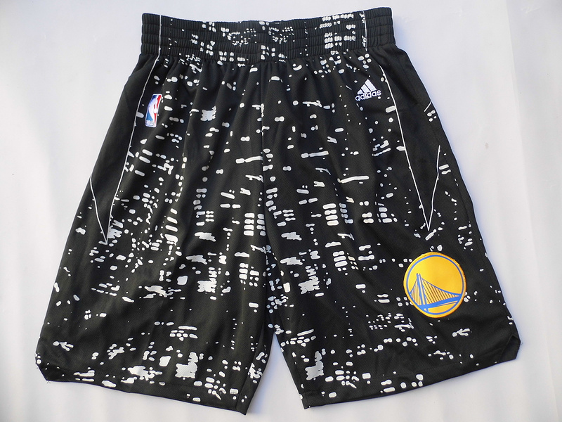  NBA  New Revolution Golden State Warriors 30 Swingman Road Dark Black short