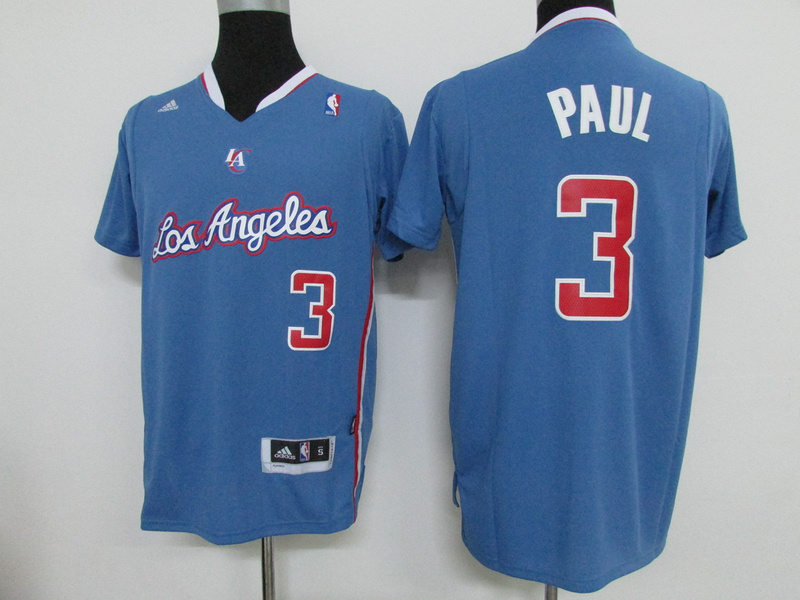  NBA 3 Chris Paul Los Angeles Clippers 2013 Clippers Pride Swingman Light Blue Jersey