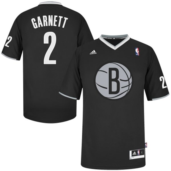 NBA Brooklyn Nets 2 Kevin Garnett 2013 Christmas Day Fashion Swingman Black Jersey