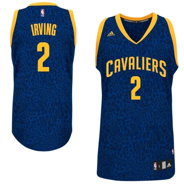  NBA Cleveland Cavaliers 2 Kyrie Irving Crazy Light Swingman Blue Jersey