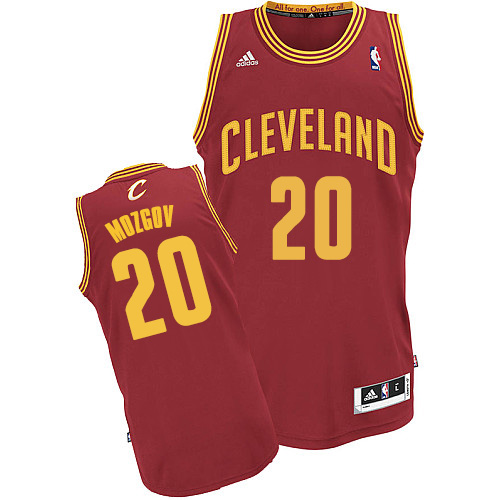  NBA Cleveland Cavaliers 20 Timofey Mozgov Jersey New Revolution 30 Swingman Red Jersey