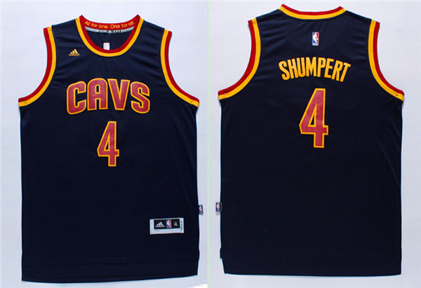  NBA Cleveland Cavaliers 4 Iman Shumpert jersey New Revolution 30 Swingman Blue Jersey