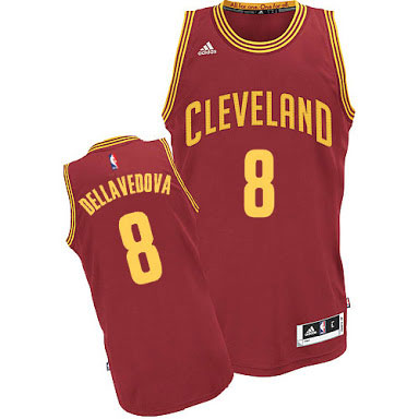 NBA Cleveland Cavaliers 8 Matthew Dellavedova jersey New Revolution 30 Swingman Red Jersey