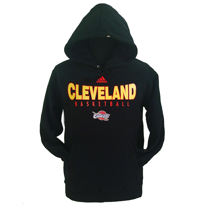  NBA Cleveland Cavaliers Flocking Black Hoody