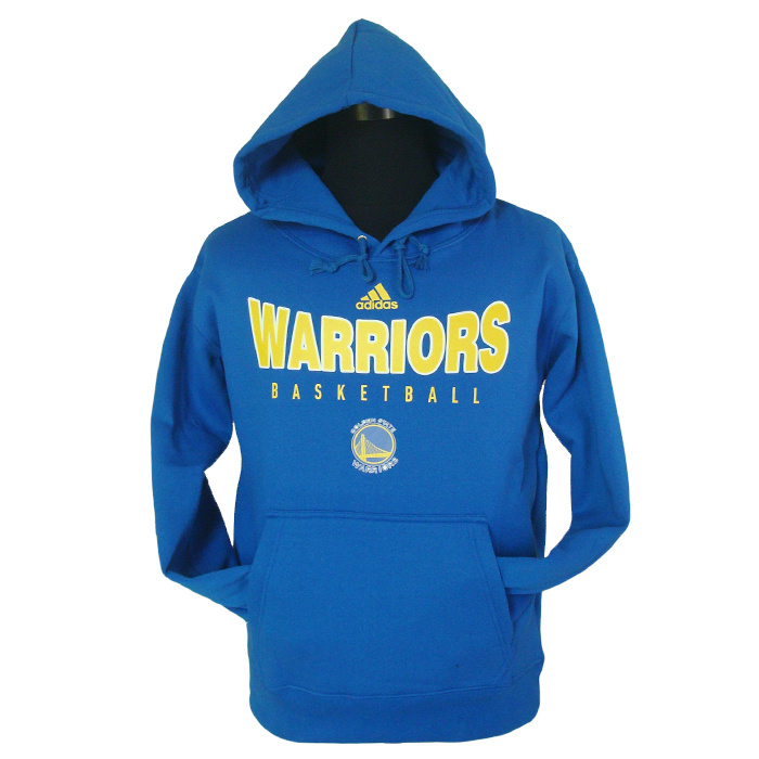  NBA Golden State Warriors Flocking Blue Hoody