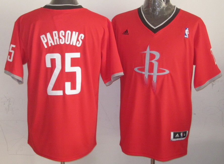  NBA Houston Rockets 25 Chandler Parsons 2013 Christmas Day Fashion Swingman Red Jersey