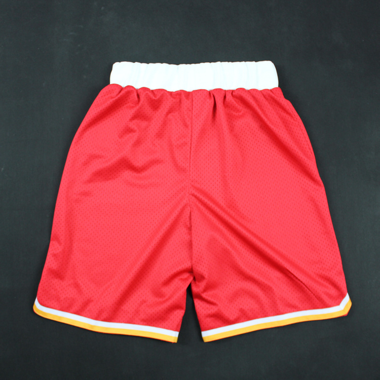  NBA Houston Rockets Throwback Soul Swingman Red Shorts