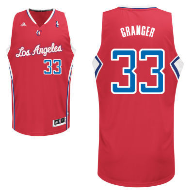  NBA Los Angeles Clippers 33 Danny Granger New Revolution 30 Swingman Red Jersey