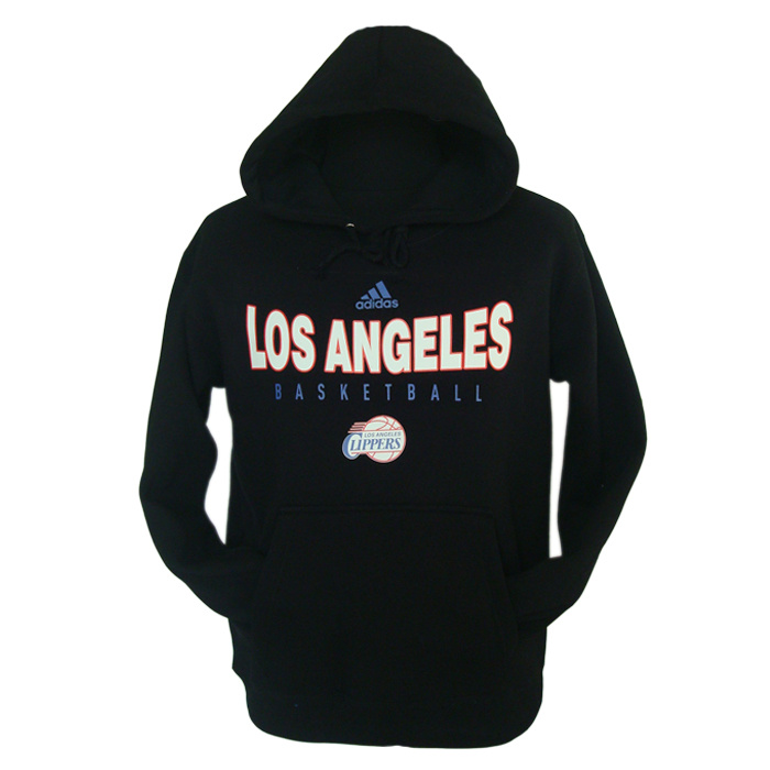  NBA Los Angeles Clippers Flocking Black Hoody