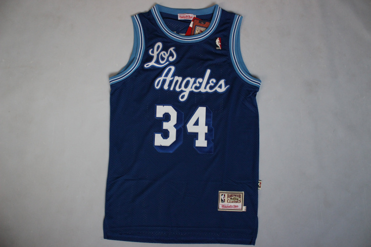  NBA Los Angeles Lakers 34 Kobe Bryant Throwback Soul Swingman Blue Jersey