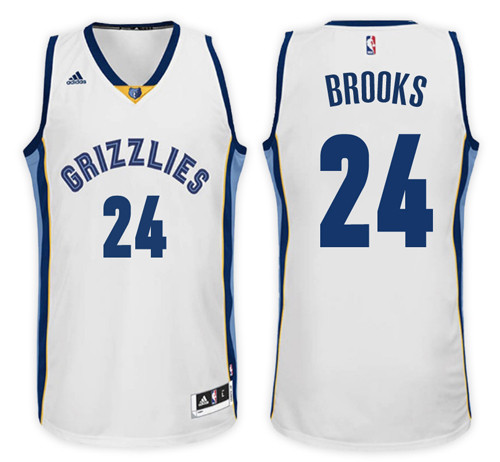  NBA Memphis Grizzlies 24 Dillon Brooks New Revolution 30 Swingman Road Jersey
