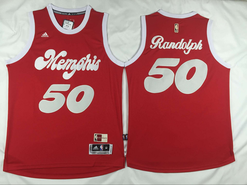  NBA Memphis Grizzlies 50 Zach Randolph New Revolution 30 Swingman Red Jersey