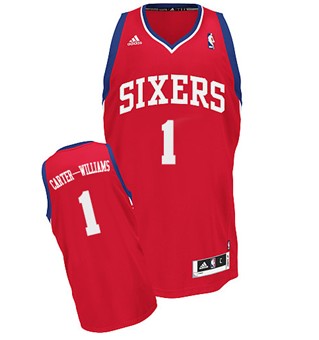  NBA Philadelphia 76ers 1 Michael Carter Williams Rookie Red Jersey