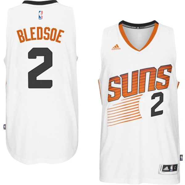  NBA Phoenix Suns 2 Eric Bledsoe New Revolution 30 Swingman White Jersey