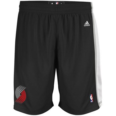  NBA Portland Trail Blazers New Revolution 30 Swingman Black Short