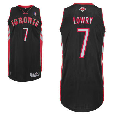  NBA Toronto Raptors 7 Kyle Lowry New Revolution 30 Swingman White Jersey