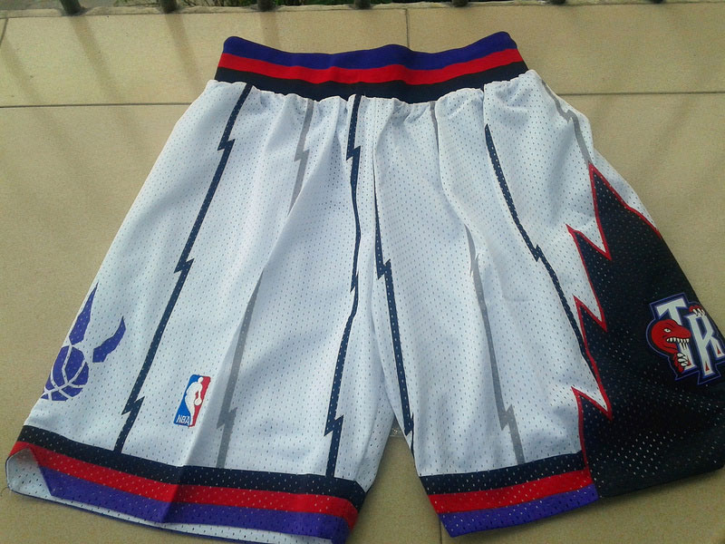  NBA Toronto Raptors New Revolution 30 Swingman White Short